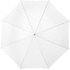 23" Lisa-sateenvarjo puukahvalla, automaattisesti avautuva, valkoinen lisäkuva 4